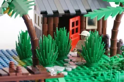 Tropical Island Hut