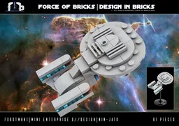 Mini Enterprise D (fobstm001) | Force of Bricks & Nin-Jato