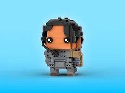Chani Kynes Brickheadz LEGO MOC - Dune