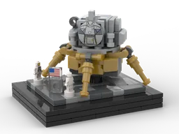 Apollo Lunar Landing Diorama