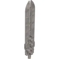 Large Figure Weapon Sword, Hydraulics and 3 Holes / Pearl Light Gray