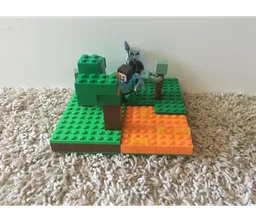 Minecraft Plains Lava Pool