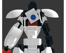 Red & White Mech