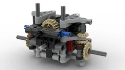 narrow front axle with drive and steering