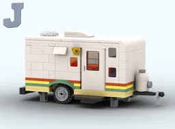 Cozy Camper Travel Trailer Caravan