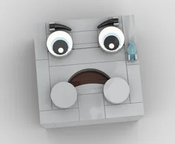 Sad 2x2 Brick