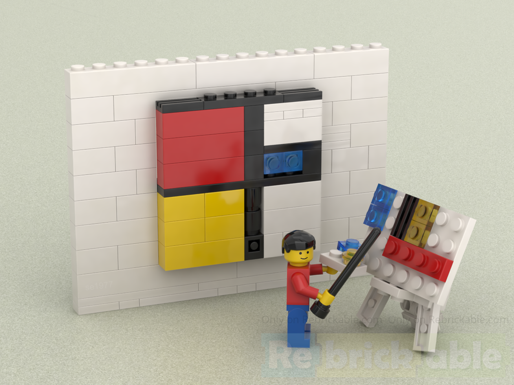 Lego 6380 Mondriaan