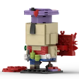 Pizzaface Brickheadz (Playmates Version)