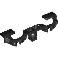 Lego Train Motor Decorative Side 10 x 2 x 2 with Open Hub Points (for RC Train Motor) [Stepped Edges]