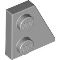 Wedge Plate 2 x 2 Right / Light Bluish Gray