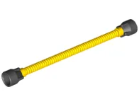 Flexible Hose 8.5L with Tabbed Ends Black (Ends different color than Tube)