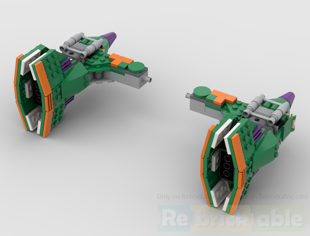 Lego Modular Ord Pedrovia Podracer Engines