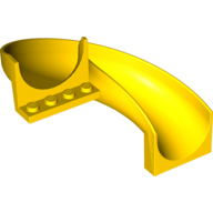 Lego Slide Curved 180° / Yellow