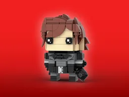 Bruce Wayne Brickheadz LEGO MOC - DC Films The Bat Man