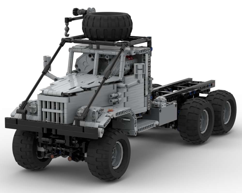 Lego KrAZ-255 [Improved version]