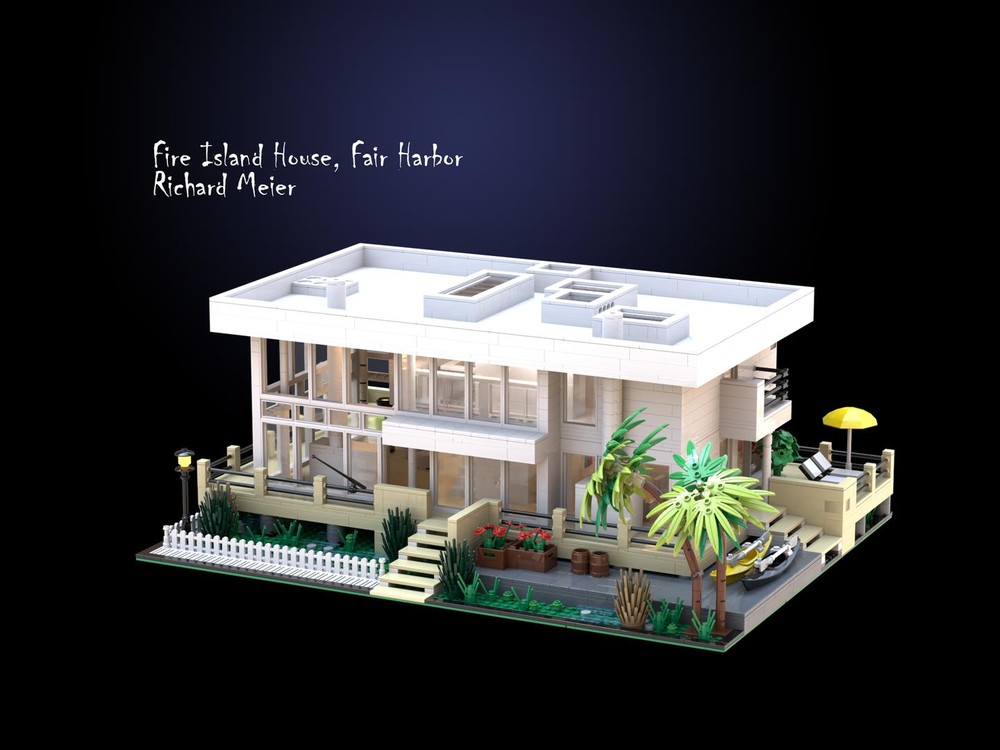 Lego Fire Island House of Richard Meier