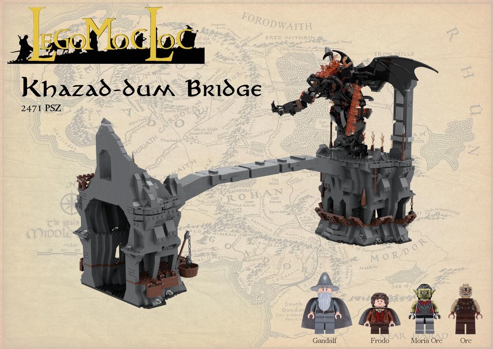 Lego Khazad-Dum Bridge