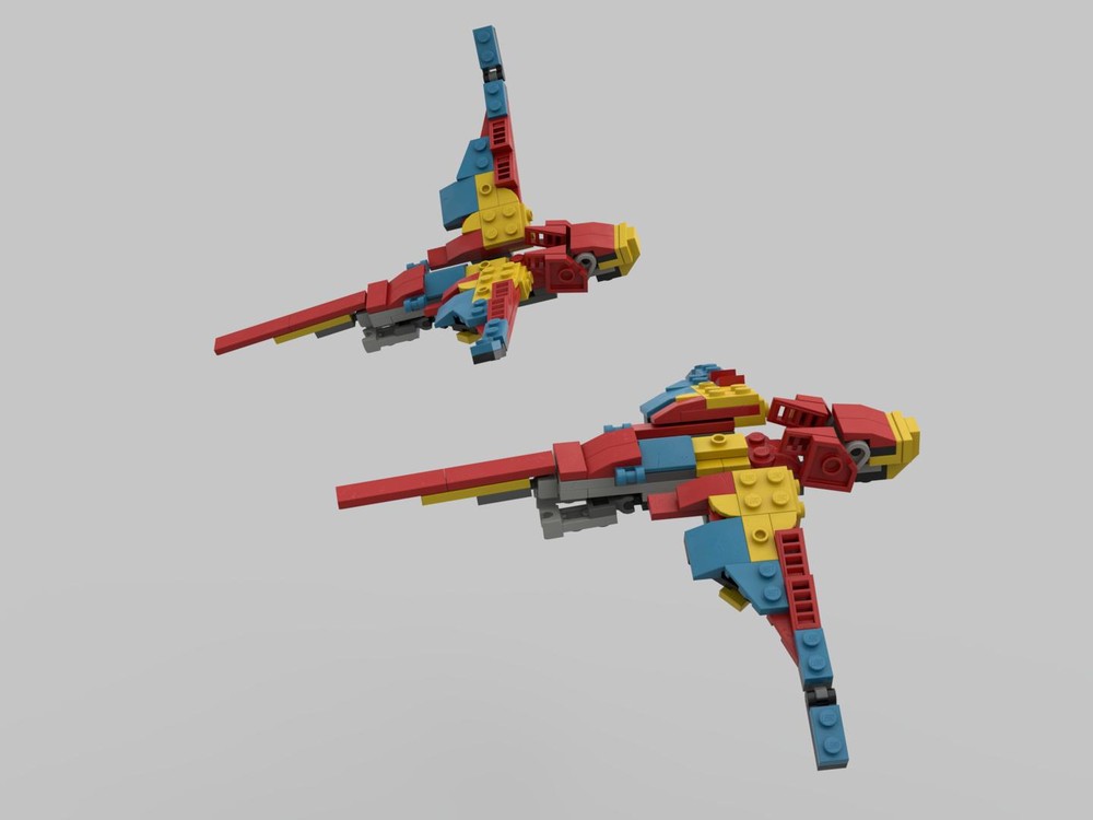 Lego Scarlet Macaw