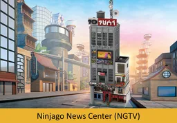 Ninjago News Center / NGTV (Ninjago City Expansion/Modular)