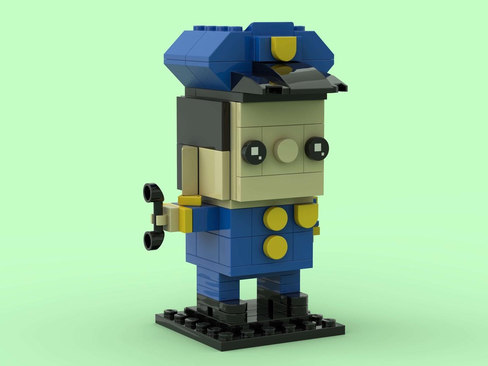 Lego Officer Dibble (Top Cat series)