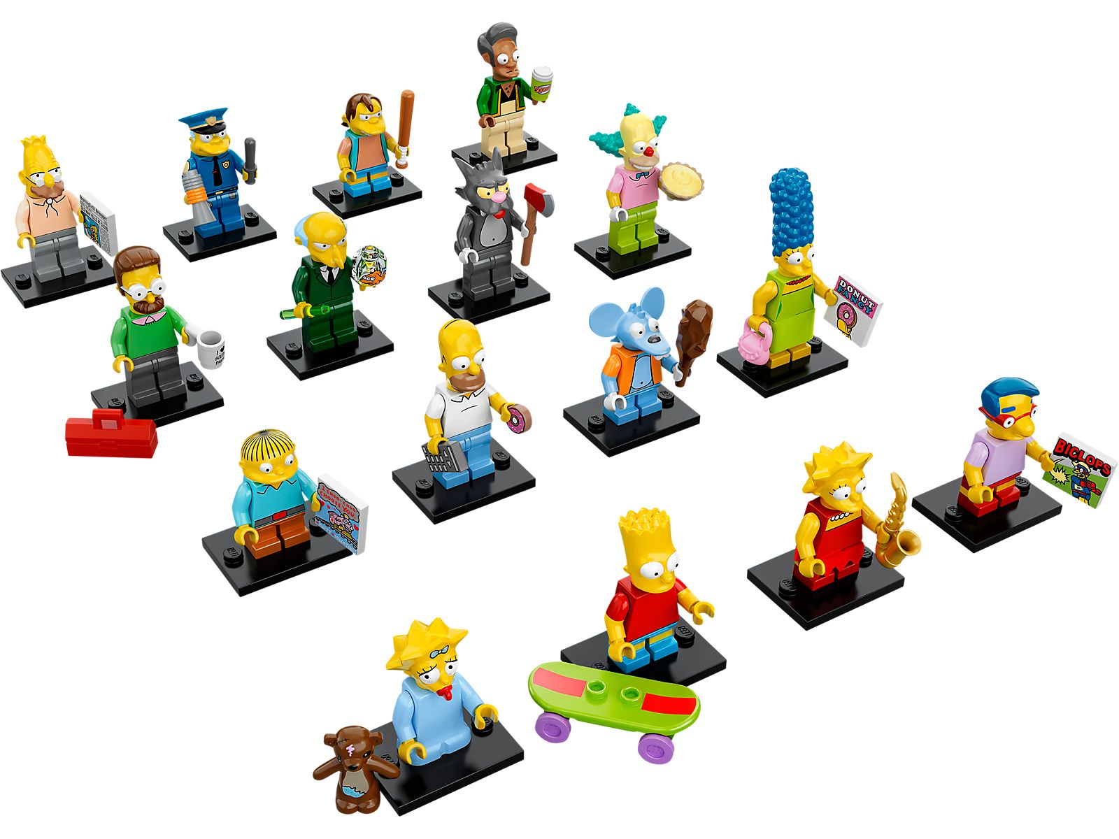 Lego The Simpsons Series 1 - Complete - All Sets