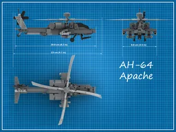 AH-64 Apache (1/72 scale)