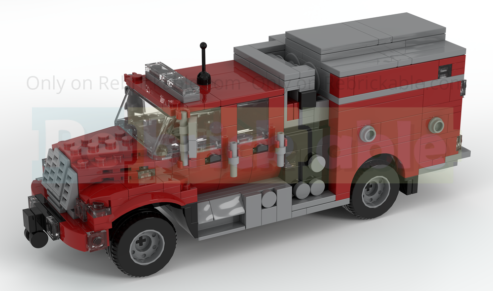 Lego Fire Department Type 3 Brush Engine