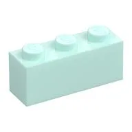 Brick 1 x 3 / Light Aqua