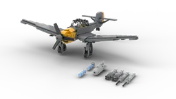 Junkers Ju-87 (Minifig scale 1:42)