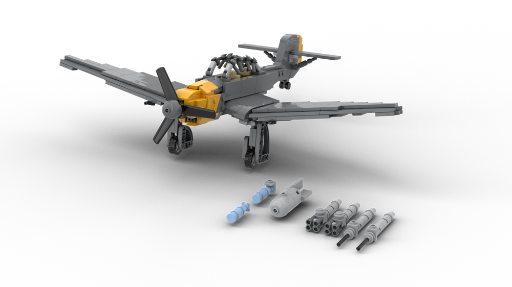 Lego Junkers Ju-87 (Minifig scale 1:42)