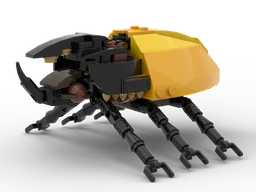Hercules Beetle With Short Horns (Modification of 21342)