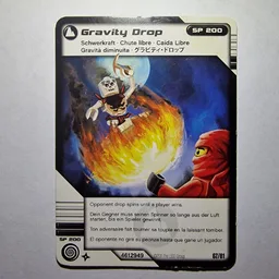 Trading Card, Ninjago Deck #1: 67 - Gravity Drop - International Version / [No Color/Any Color]