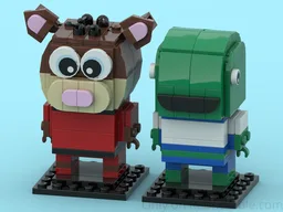 Brickheadz Carolina Hurricanes Mascot Combo