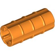 Lego Technic Axle Connector Ridged [with x Hole x Orientation] / Orange