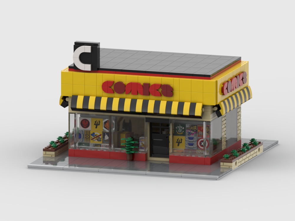 Lego Modular Comics Store