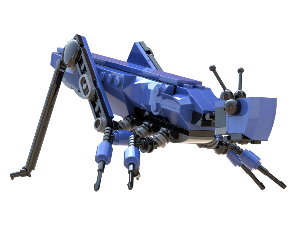 Lego Royal Blue Grasshopper