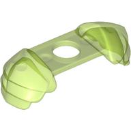 Lego Minifig Neckwear Shoulder Guards / Trans-Bright Green
