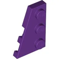 Wedge Plate 3 x 2 Left / Purple