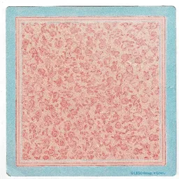 Playmat, Scala, with Roses Print / Salmon