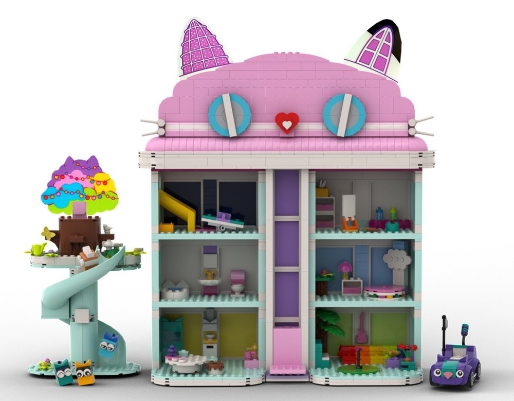 Lego Expansion of Gabby’s Dollhouse Set 10788