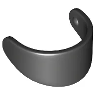 Headwear Accessory Visor For Standard Helmet / Black