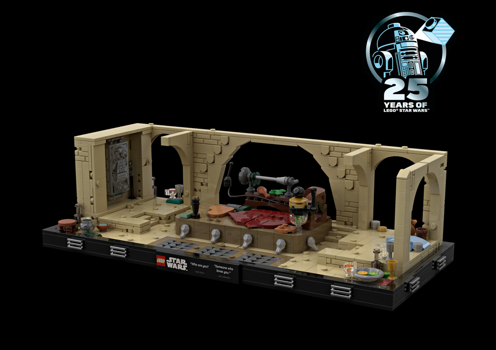Lego Jabba's Throne Room Diorama