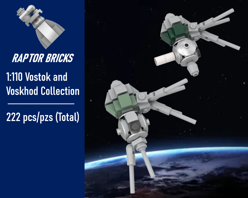 Lego 1:110 Vostok and Voskhod Collection