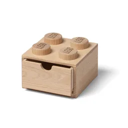 Wooden Desk Drawer 2 x 2 (Light Oak)