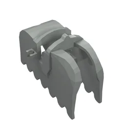Animal / Creature Accessory, Horse Barding [Plain] / Light Gray