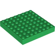 Brick 8 x 8 / Green