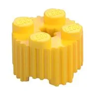 Brick Round 2 x 2 [Grill] / Yellow