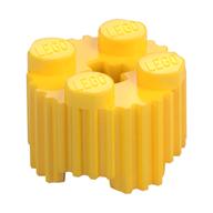 Lego Brick Round 2 x 2 [Grill] / Yellow