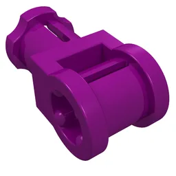 Technic Axle Connector with Axle Hole / Purple