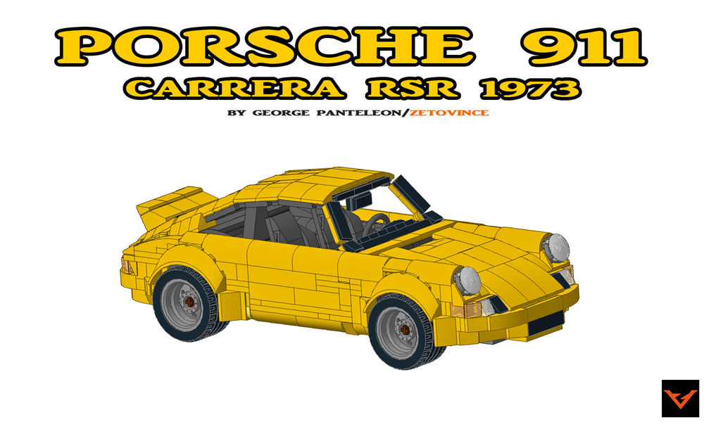 Lego Porsche 911 Carrera RSR 1973